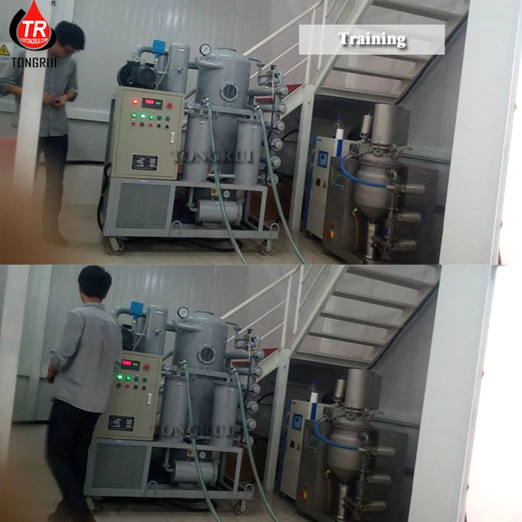 portable transformer oil filtration machine