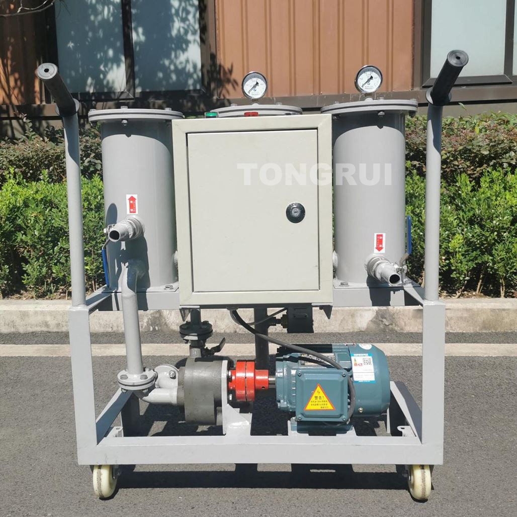 portable mini oil filtration machine