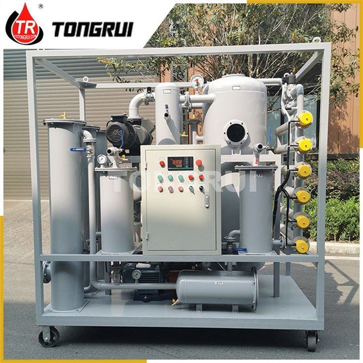 Máquina purificadora de aceite de transformador de alto vacío